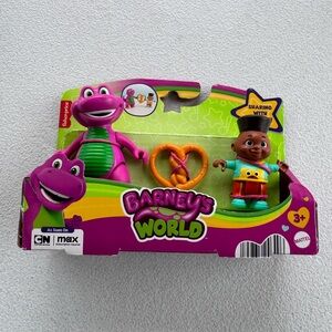 Fisher-Price Barney's World Playset - Purple and Green